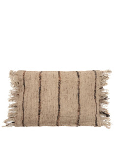 Housse de coussin Oh My Gee - Beige Noir - 30x50