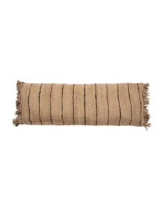 Housse de coussin Oh My Gee - Beige Noir - 35x100