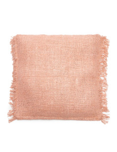 Housse de coussin Oh My Gee - Rose saumon - 60x60