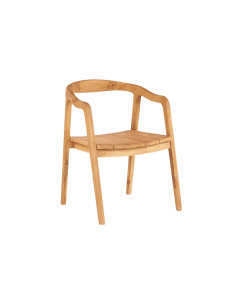 Chaise en teck Nihi Oka - Extérieur