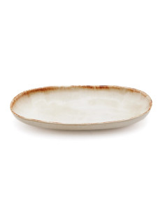 Assiette ovale Cascais - M - Lot de 6