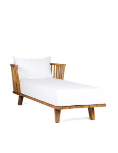 Lit de jour Malawi - Blanc naturel