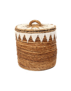 Panier à linge feuille bananier - M