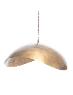 Suspension Fortune cookie - laiton - XL