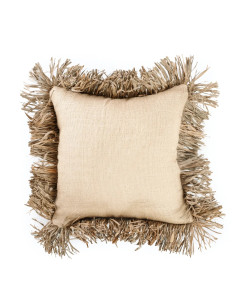 Housse de coussin Jute Bonita - Naturelle - 40x40