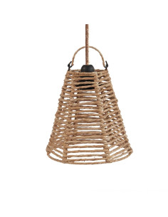 Suspension abat-jour Fini - Naturel - S