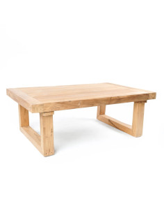 Table basse en teck recyclé - Naturel