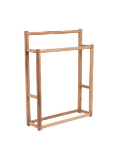 Porte-serviettes rustique en teck