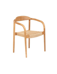 Chaise en teck Pandan - Naturel - Extérieur