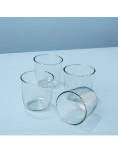 VERRE A WHISKY BORD ONDULE ROCK 