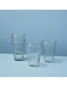 VERRE BORD ONDULE 