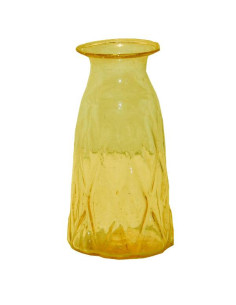 VASE JAUNE 11X8 