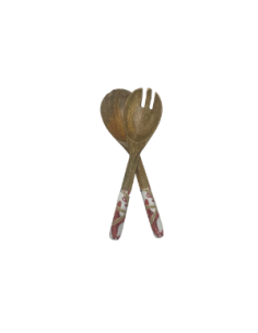 COUVERTS A SALADE ETOILE DE MER EN MANGUIER 