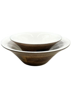 SALADIER BLANC MANGUIER 23 x 10 