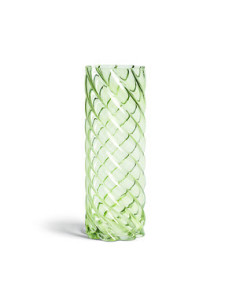 VASE MARSHMALLOW EN VERRE VERT 