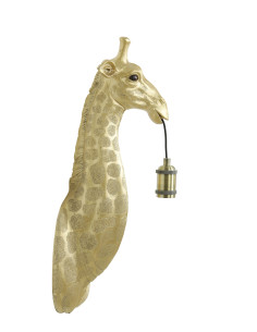 Applique Girafe - Or - 20,5x19x61cm