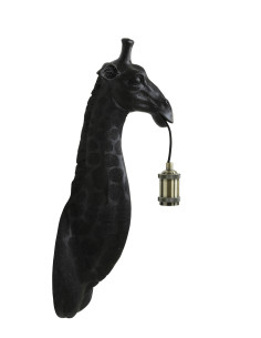 Applique Girafe - Noir - 20,5x19x61 cm