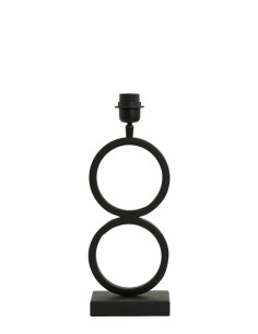 Base de lampe Stelios - Noir - 15x10x36cm