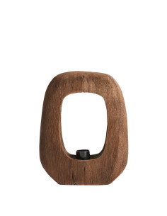 Lampe de table Kelafo - Marron - 24x8x30cm