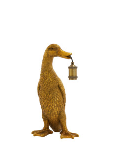 Lampe de table Duck - Bronze - 23,5x23x48,5cm