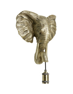 Applique Éléphant - Or - 35x13x36cm