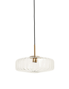 Suspension Plissée - Verre - Ø30cm