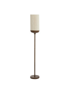 Lampadaire Dania - Crème/Marron - Ø23x159cm