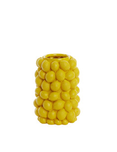 Vase Citron - Jaune - 23,5x23,5x33cm